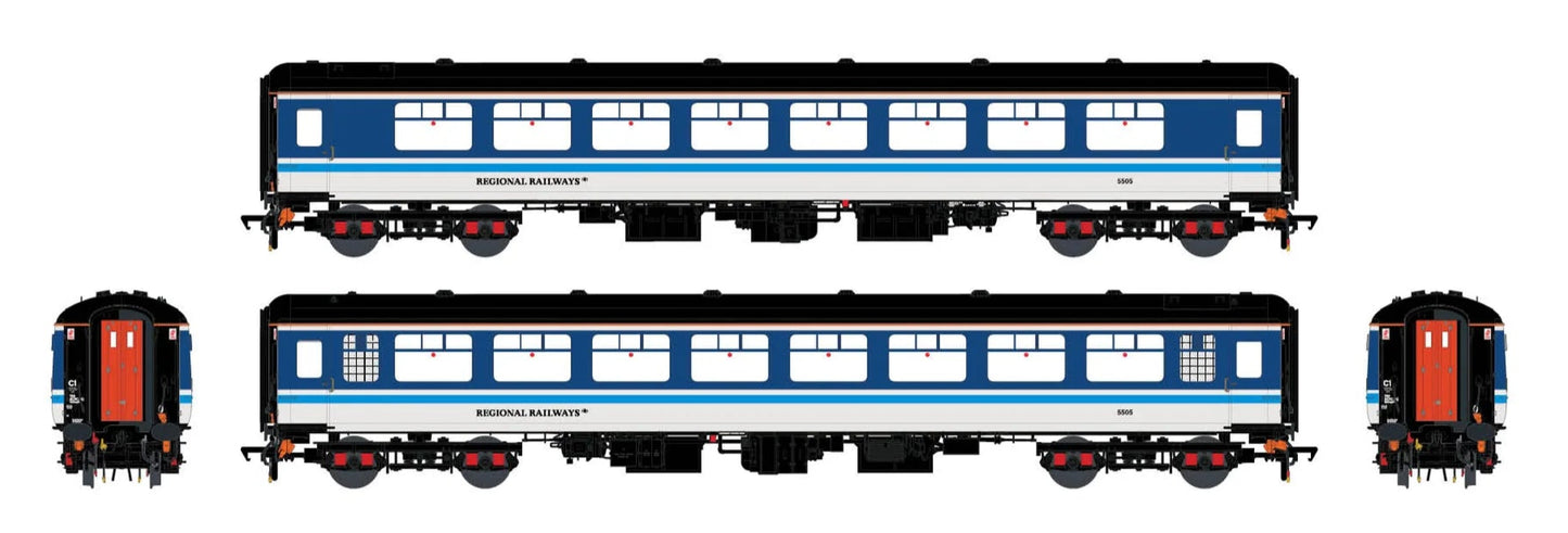 BR Mk.2c (large toilet window) TSO 5505 Regional Railways
