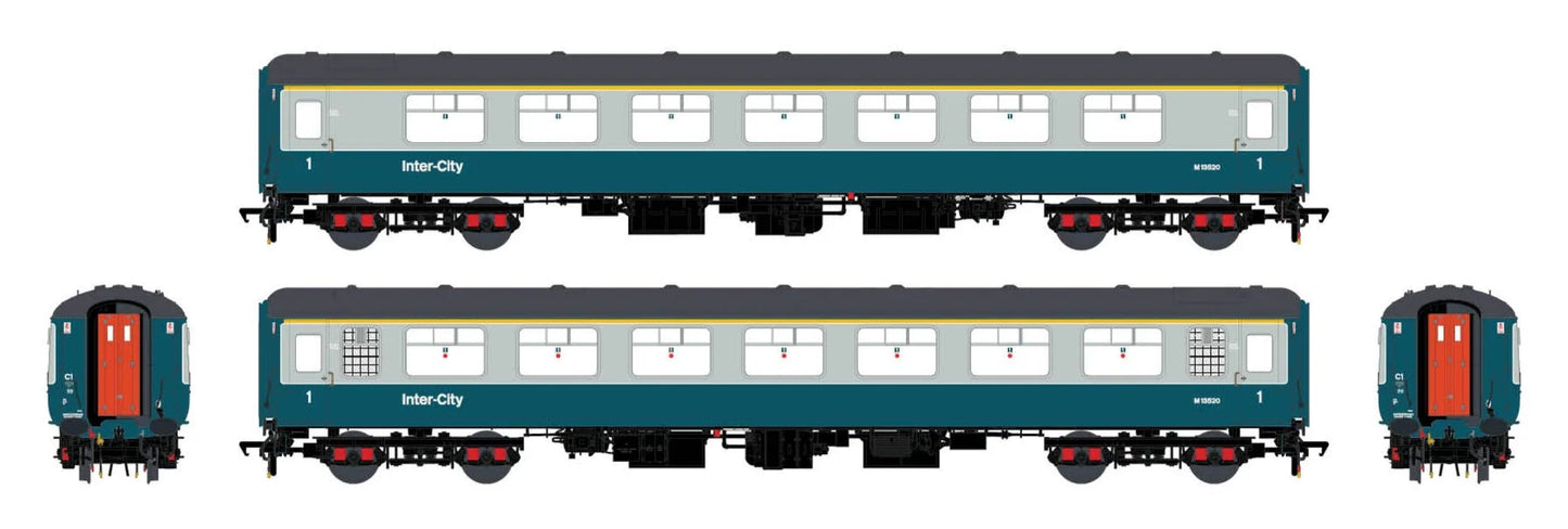 BR Mk.2c (large toilet window) FK M13520 Blue/Grey w/InterCity