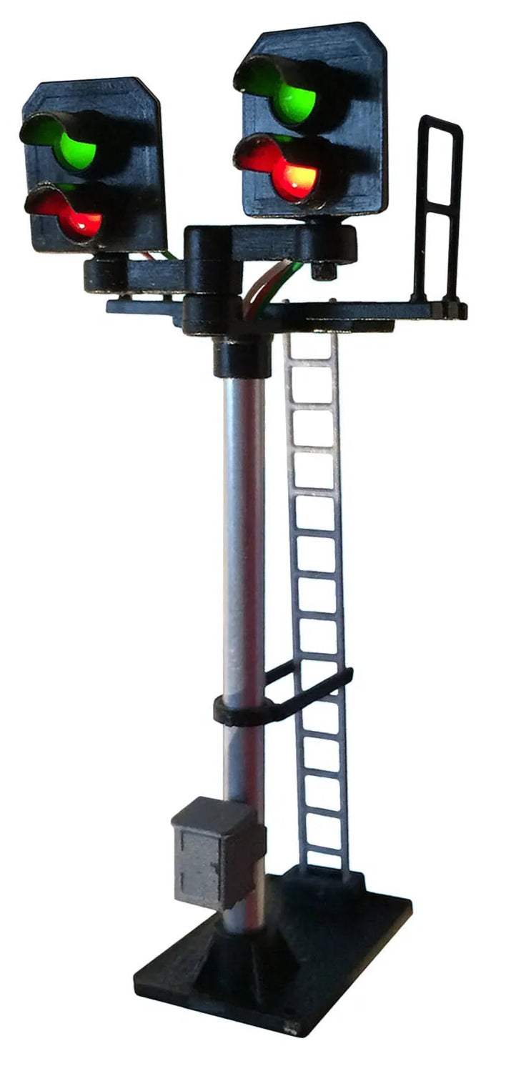 2 Aspect (R/G) Standard Stepped T Junction Square Head Signal