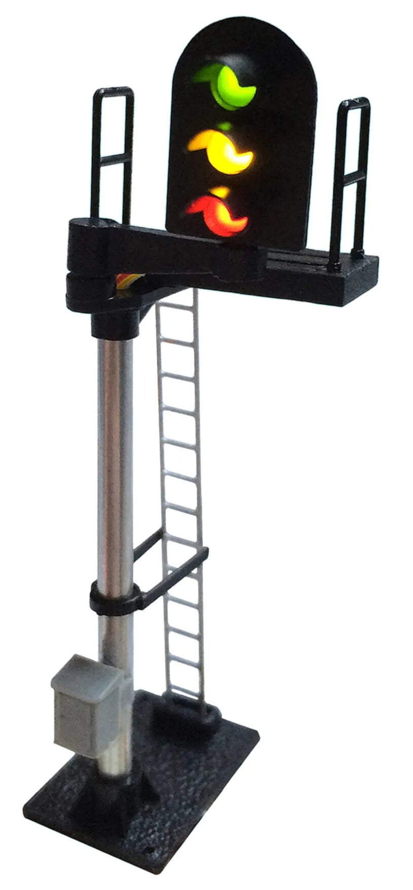 3 Aspect (R/Y/G) Standard Right Offset Round Head (Type 2) Signal