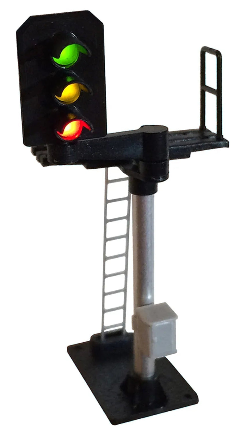 3 Aspect (R/Y/G) Platform Left Offset Square Head Signal