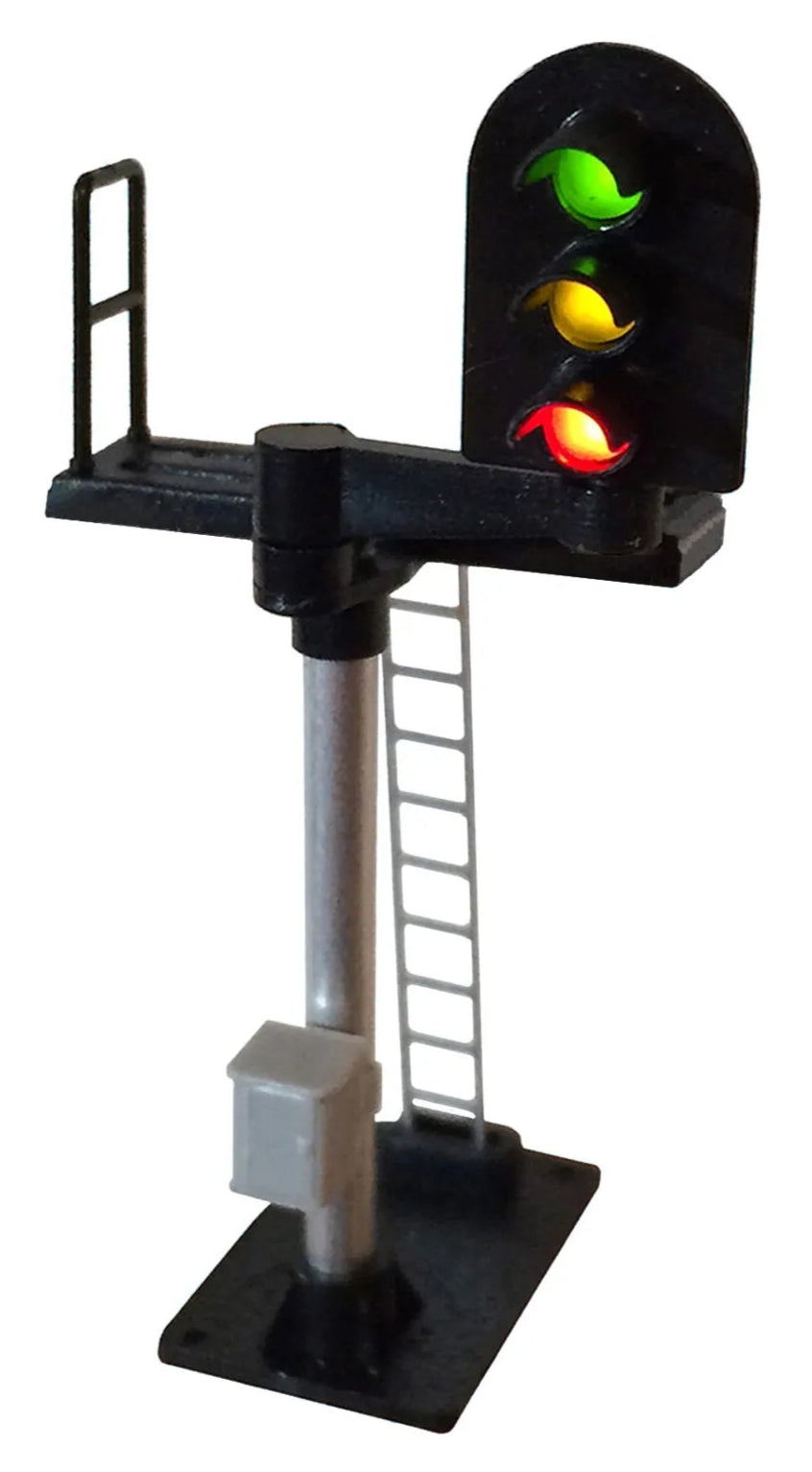 3 Aspect (R/Y/G) Platform Right Offset Round Head (type 2) Signal