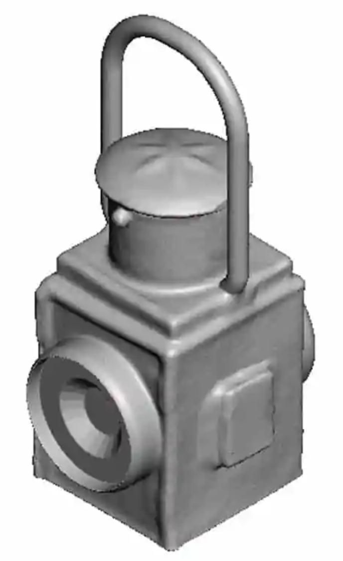 OO Gauge - GWR BR (W) Side Lamps x4