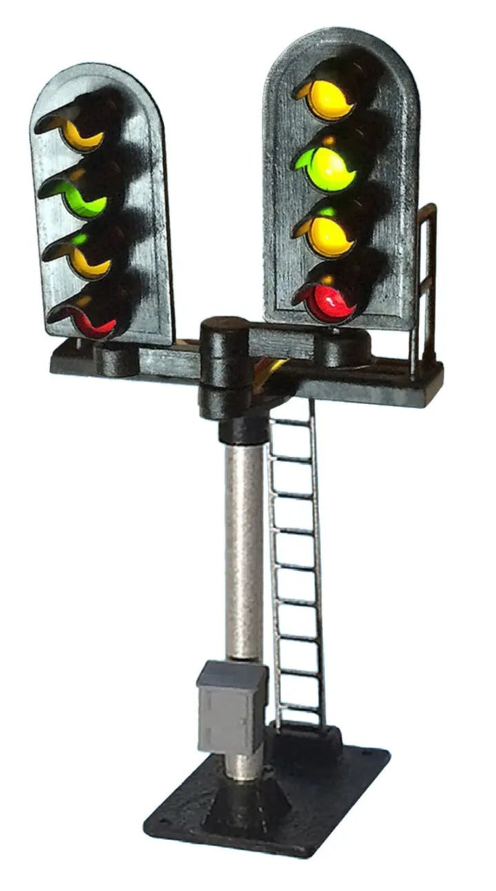 4 Aspect (R/Y/G/Y) Platform Stepped T Junction Round Head (type 2) Signal