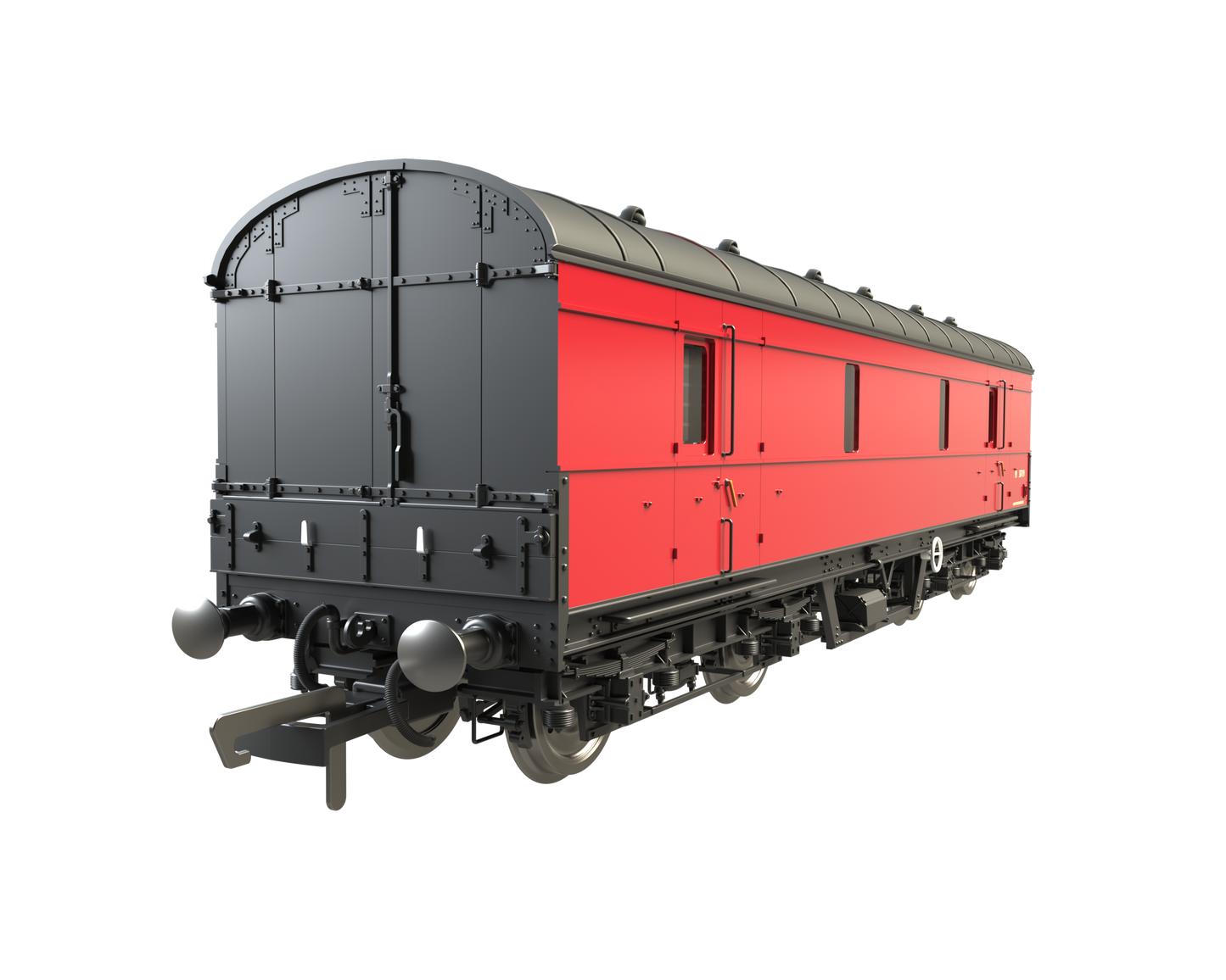C2021 LMS 42ft GUV Parcels Van BR Crimson M37719