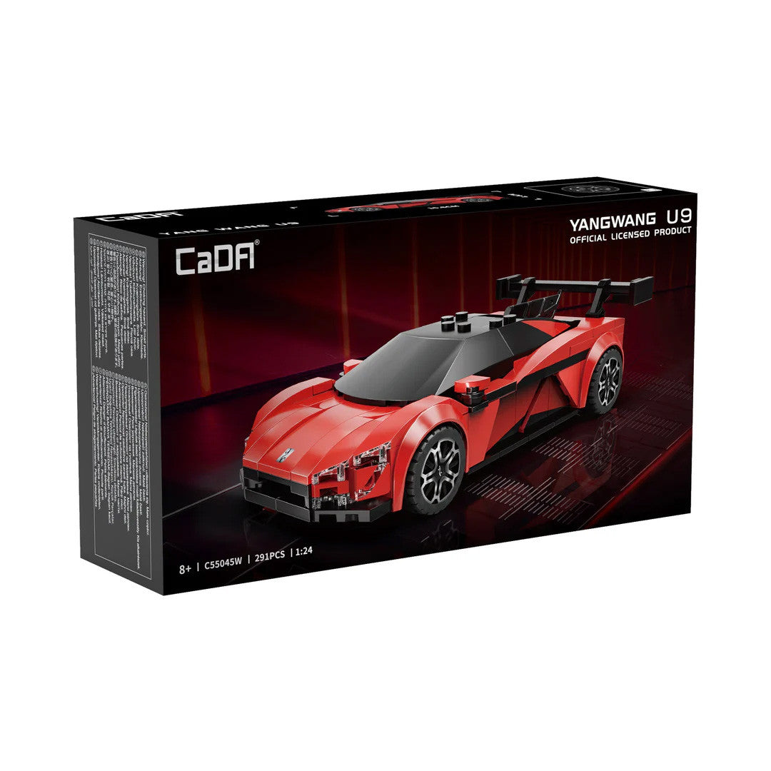 C55045W 1:24 BYD Yangwang U9 Electric Super Coupé - 291 pcs