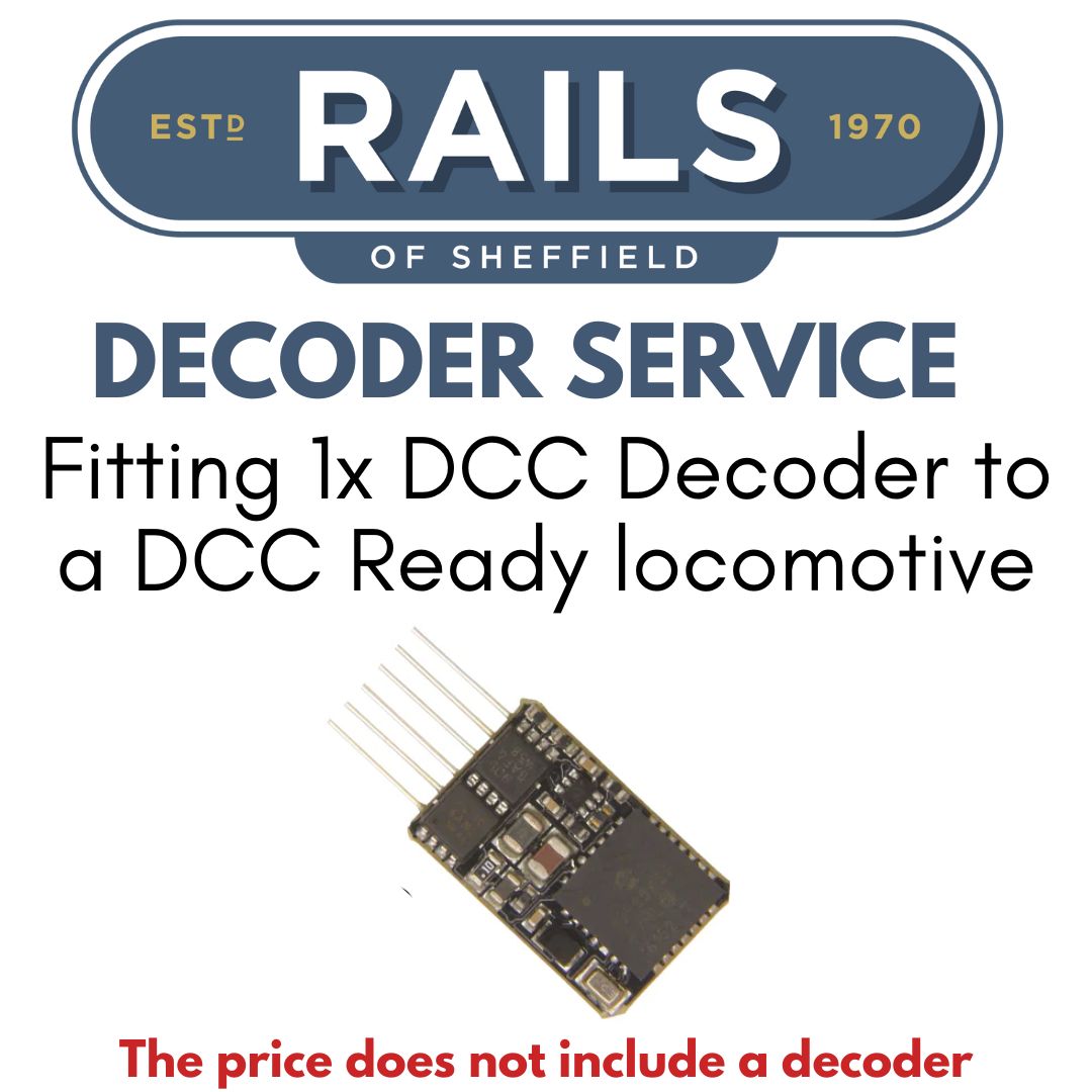 DCC Decoder Fitting Service for N, OO and O Gauge Locomotives