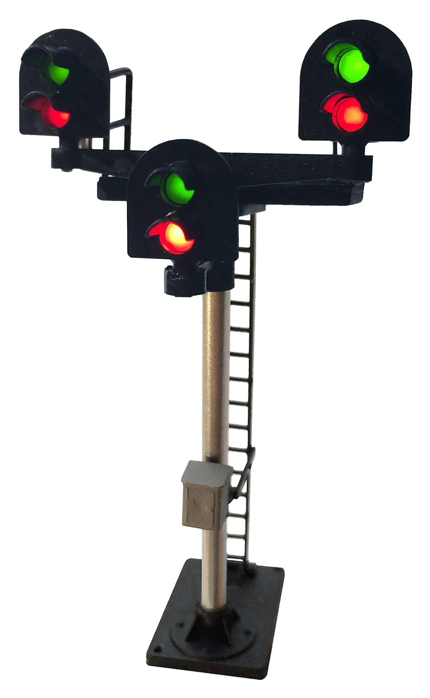 2 2 2 Aspect Home 3 Way Junction Signal Kit Round Head Type