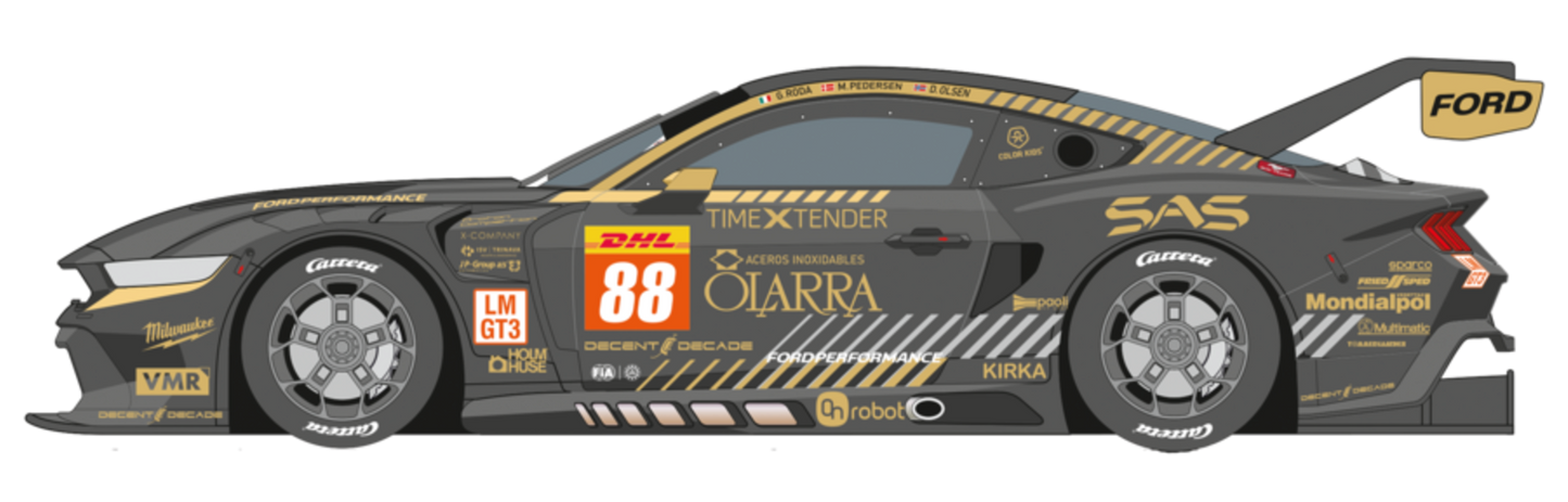 Carrera Digital 132 Ford Mustang GT3 'Proton Competition, No.88' Spa 2