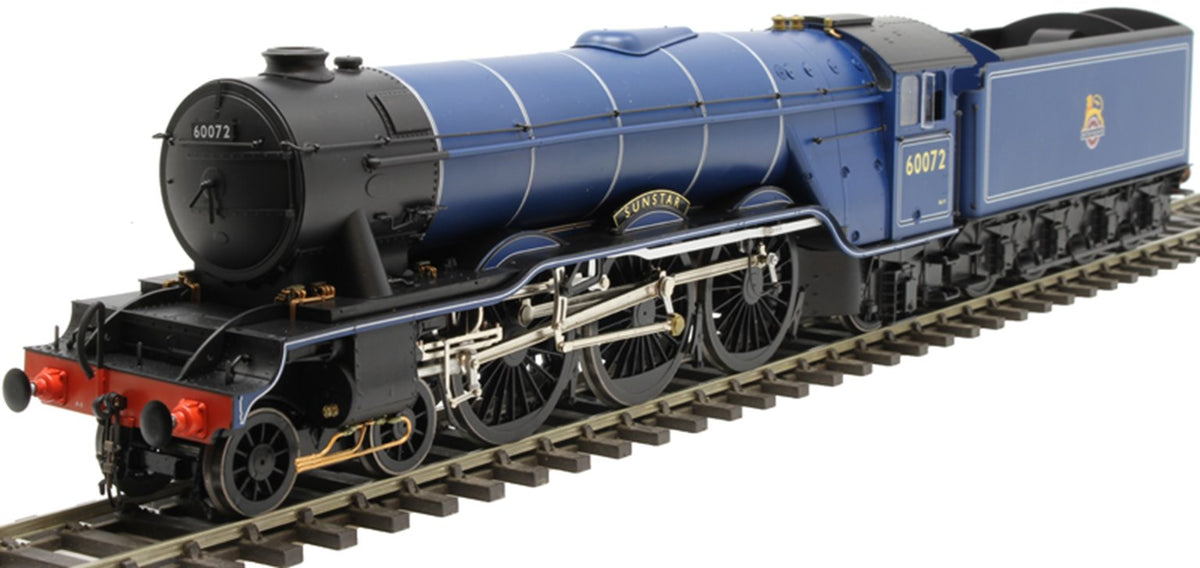 Pre-Owned Class A3 4-6-2 60072 "Sunstar" in BR Express blue with unstreamlined non-corridor tender