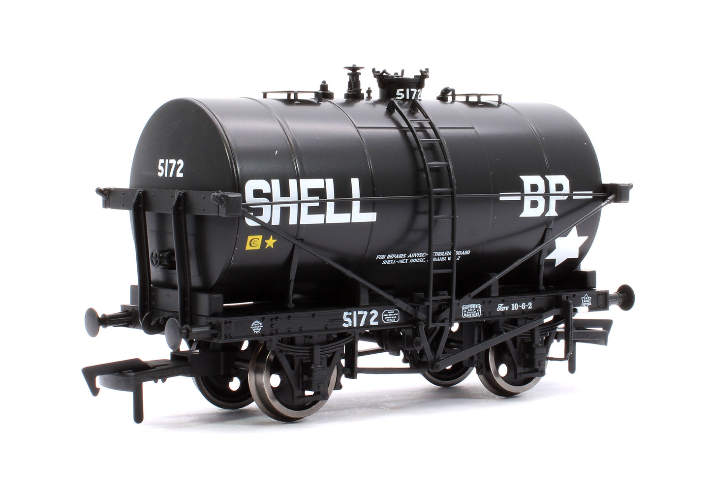Pre-Owned 14T Tank Wagon Class B Shell - BP Black 5172
