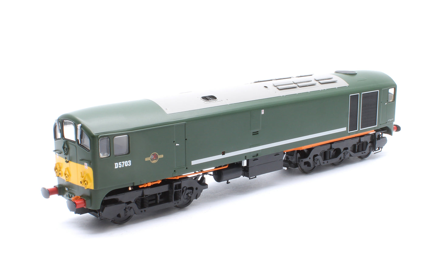 Class 28 Co-Bo BR Green Small Yellow Panels D5703 Diesel Locomotive