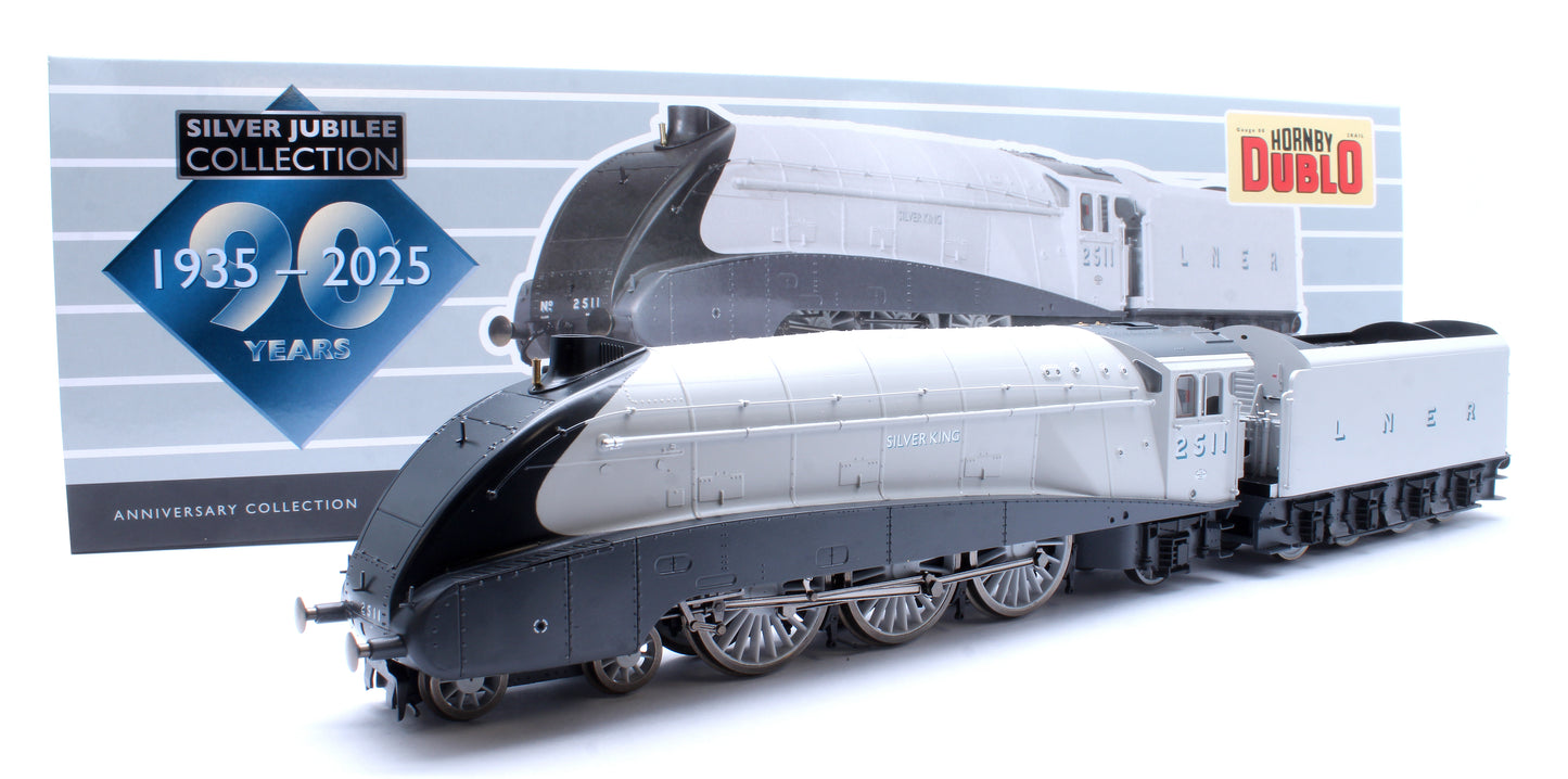 Hornby Dublo Class A4 4-6-2 LNER No.2511 'Silver King' (90th Anniversary Collection) Steam Locomotive