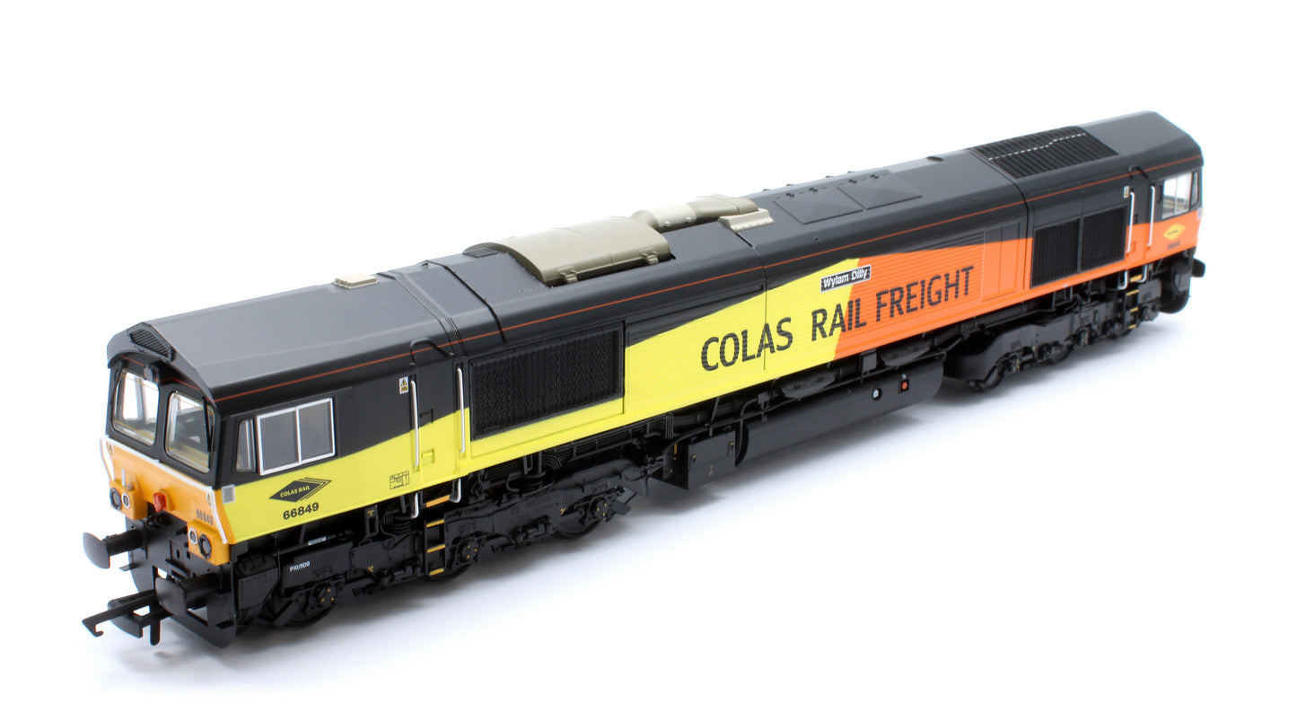 Class 66 Colas No.66849 Diesel Locomotive - DCC Sound