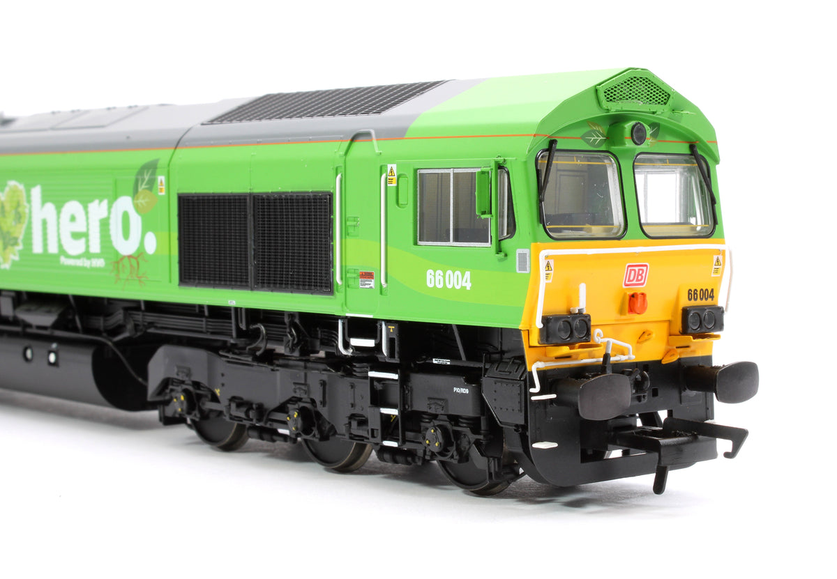 Pre-Owned Class 66 DB 'Climate Hero' Green 66004 Diesel Locomotive - DCC Sound