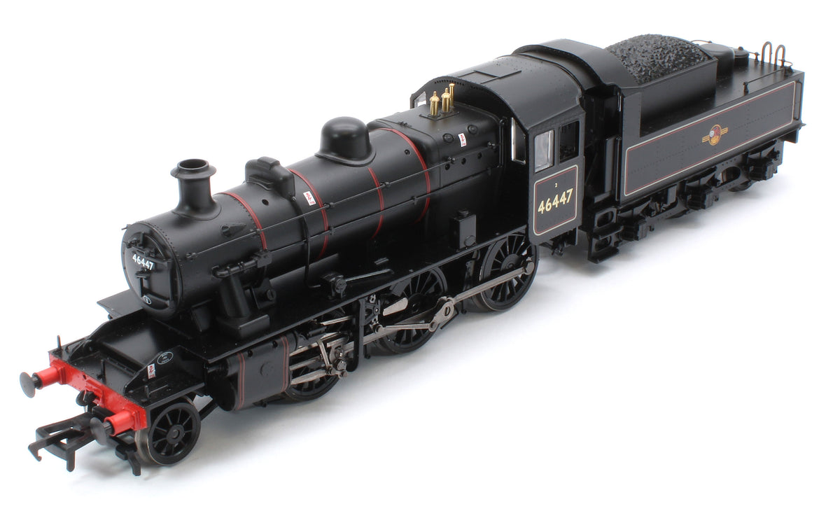 32-829B LMS Ivatt 2MT 46447 BR Lined Black (Late Crest) Steam Locomotive