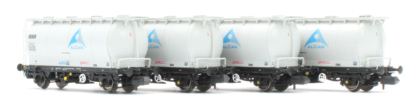 RT-PCA20-201A Pack of 4 Alcan PCA tanks (with ladders). Numbers: 55531, 55535, 55536, 55538