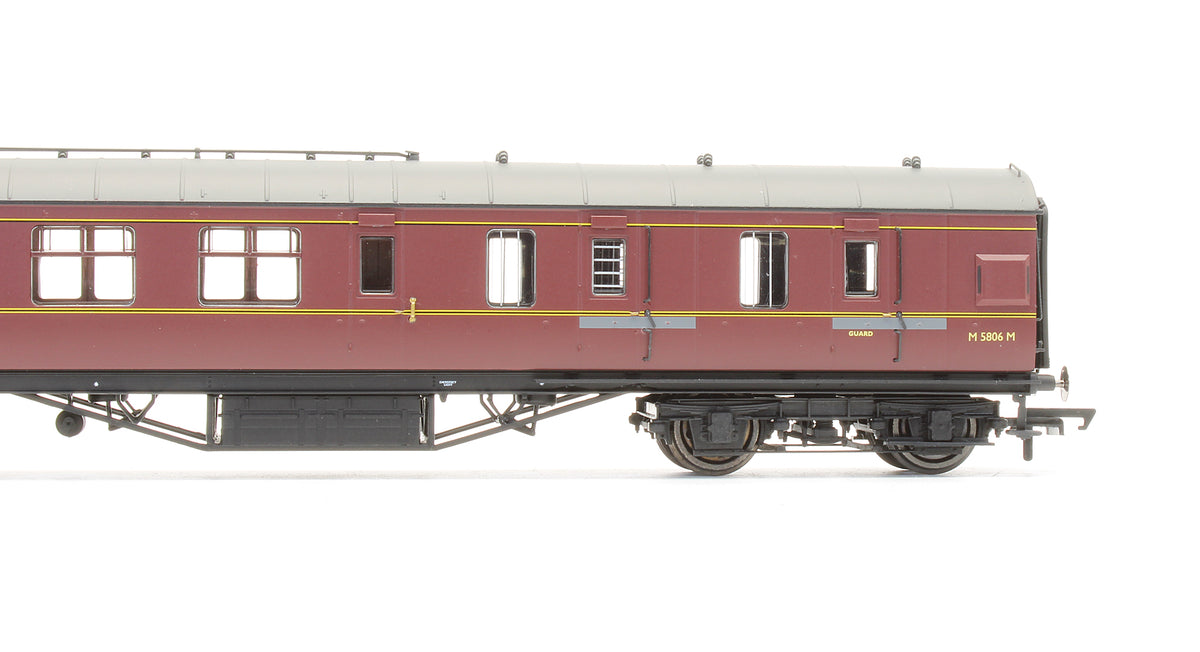 Pre-Owned BR (EX-LMS) Corridor Brake 3rd Class Coach 'M 5806 M'