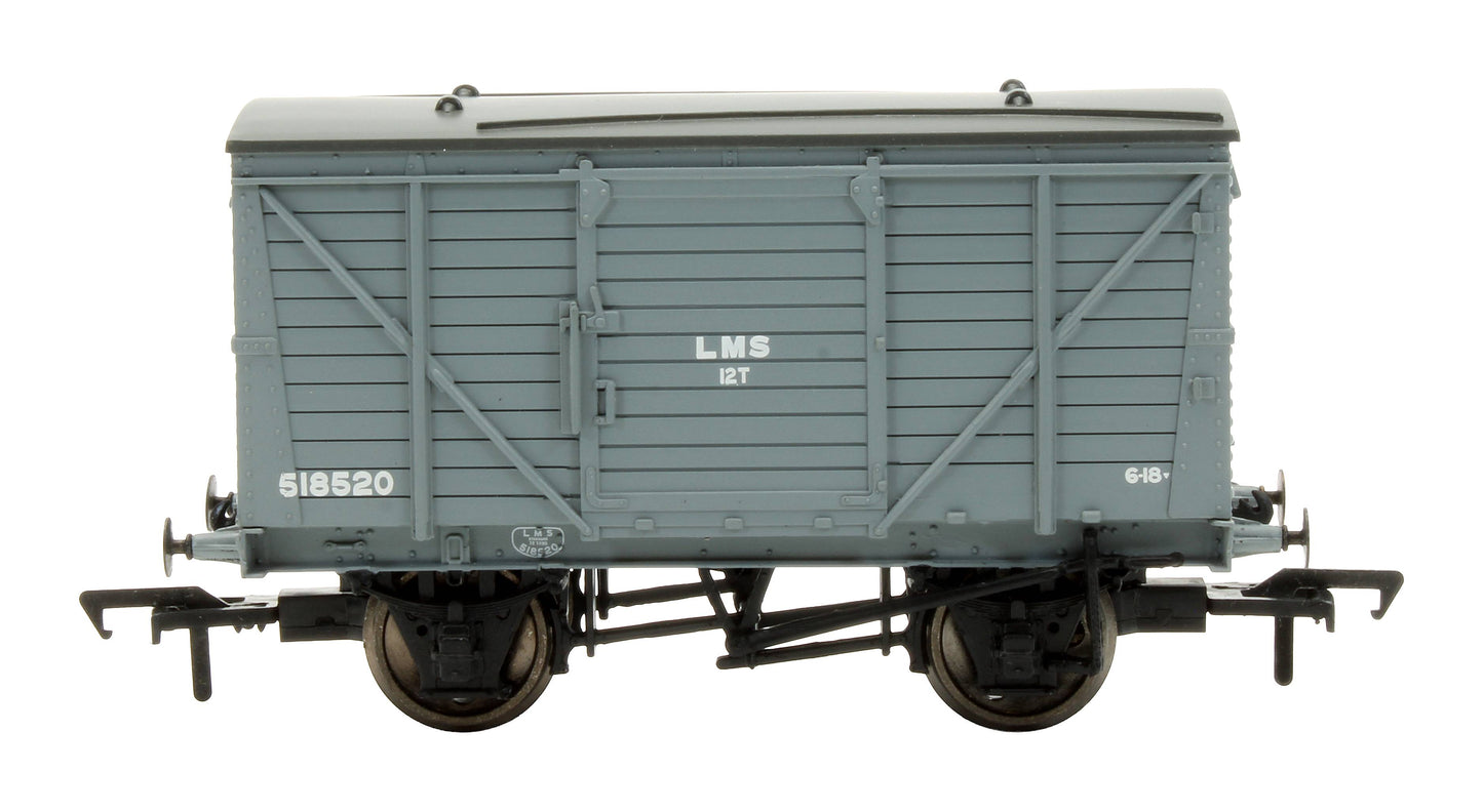 Pre-Owned 37-803A 12T Planked Ventilated Van LMS Grey