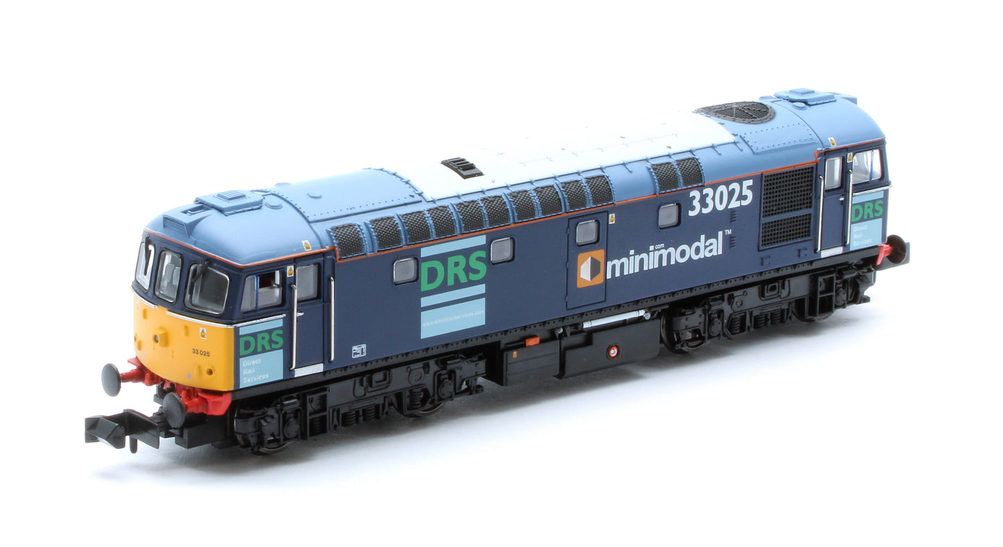 2D-001-012 Class 33/0 33025 DRS Diesel Locomotive