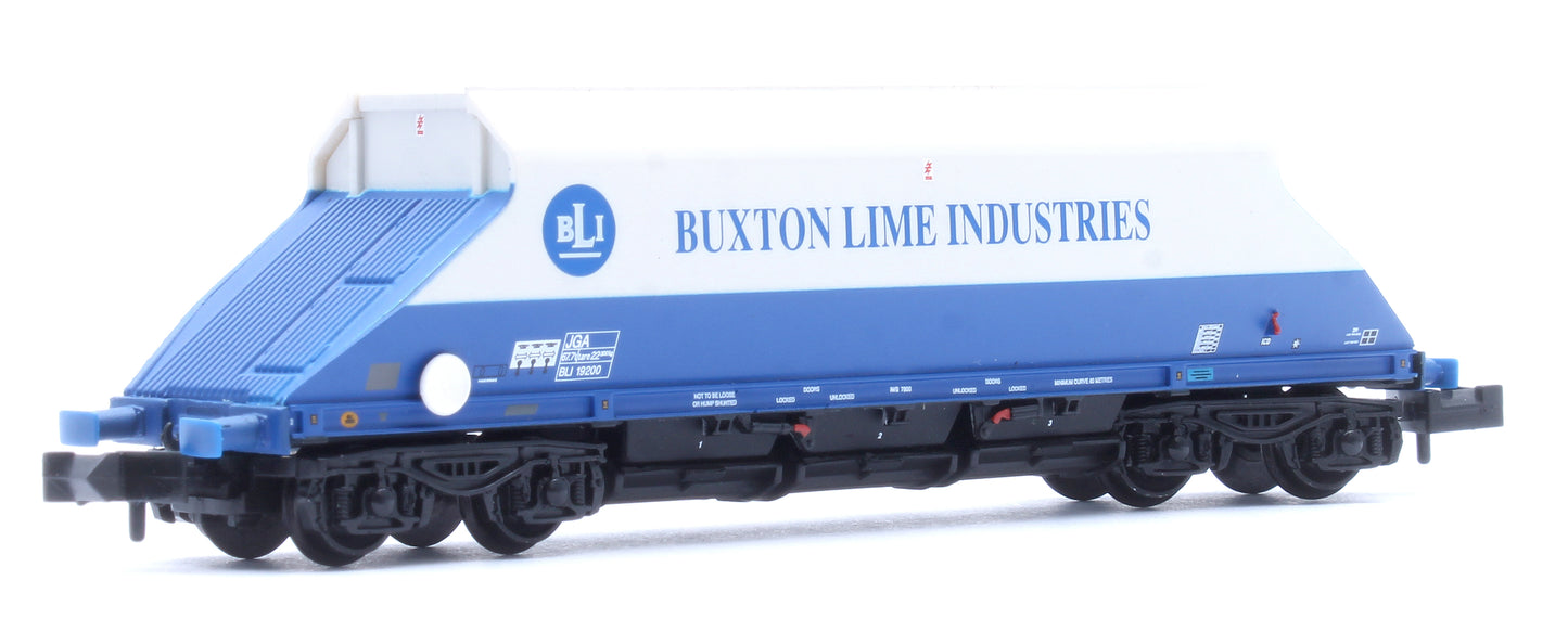 JGA Bogie Hopper 'Buxton Lime Industries' White & Blue No.BLI19200
