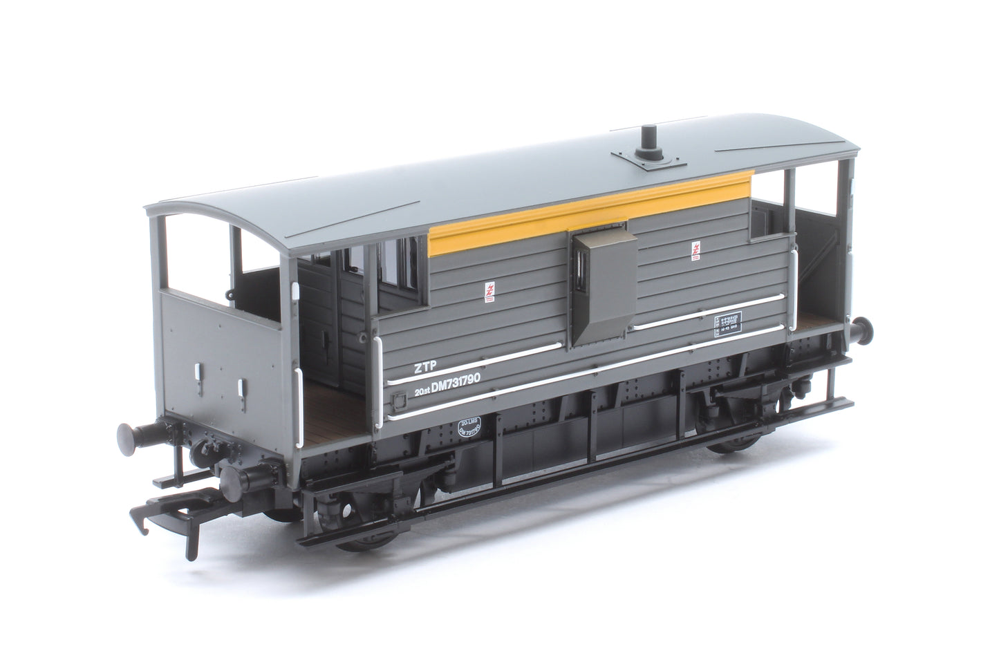 LMS 20T Brake Van BR Engineers Grey & Yellow No. DM731790