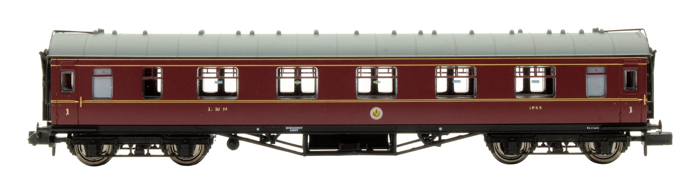 Pre-Owned 374-845C Stanier First Corridor LMS Crimson Lake '1055'