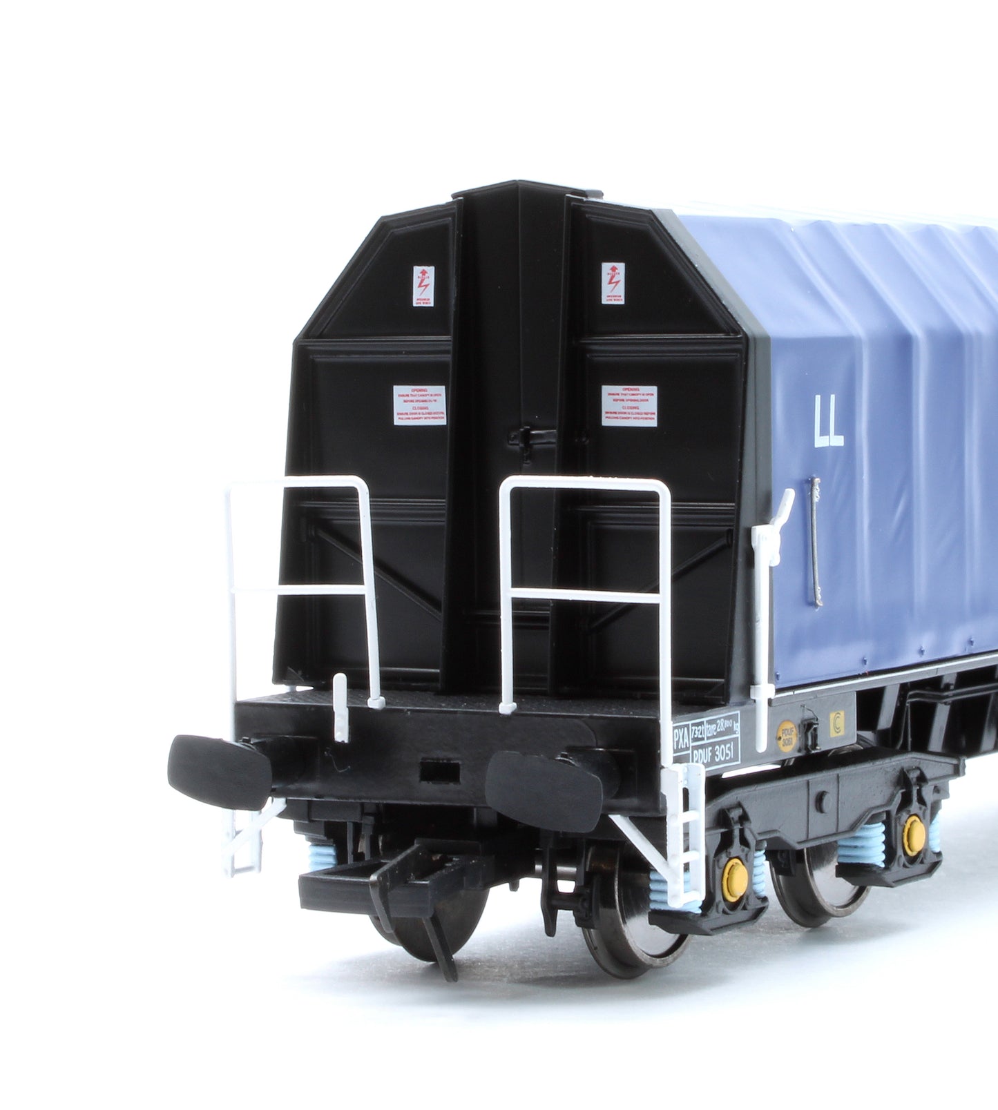 PXA01 TP(C) Set of 3 PXA Steel Coil Carrier PD Blue with LL Lettering No.3041/3051/3057