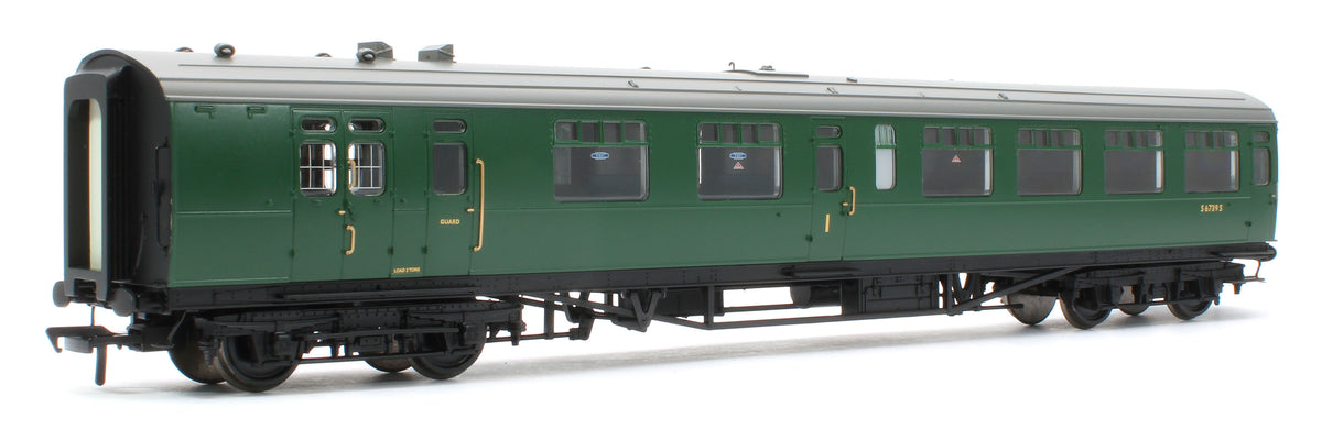34-761A SR Bulleid Brake Composite Corridor 10" Vents BR (SR) Green No.S6739S