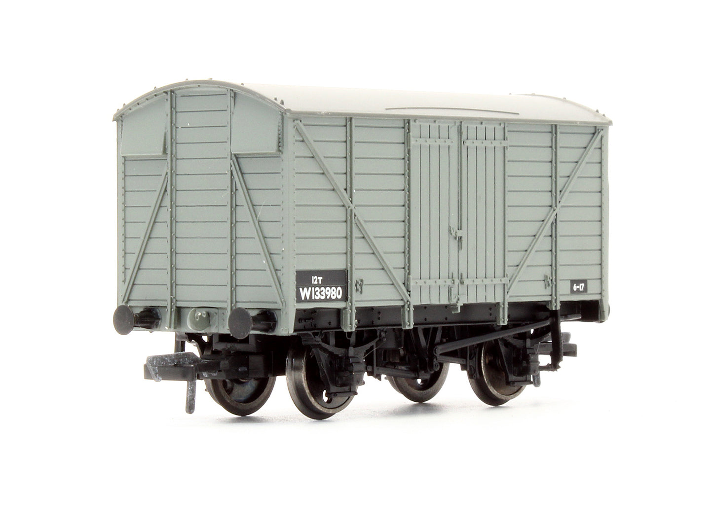 Pre-Owned 37-731 12 Ton Ventilated Van BR Grey 'W133980'