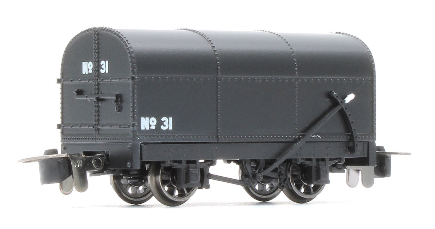 990201 Gunpowder Van - Plain Black No.31