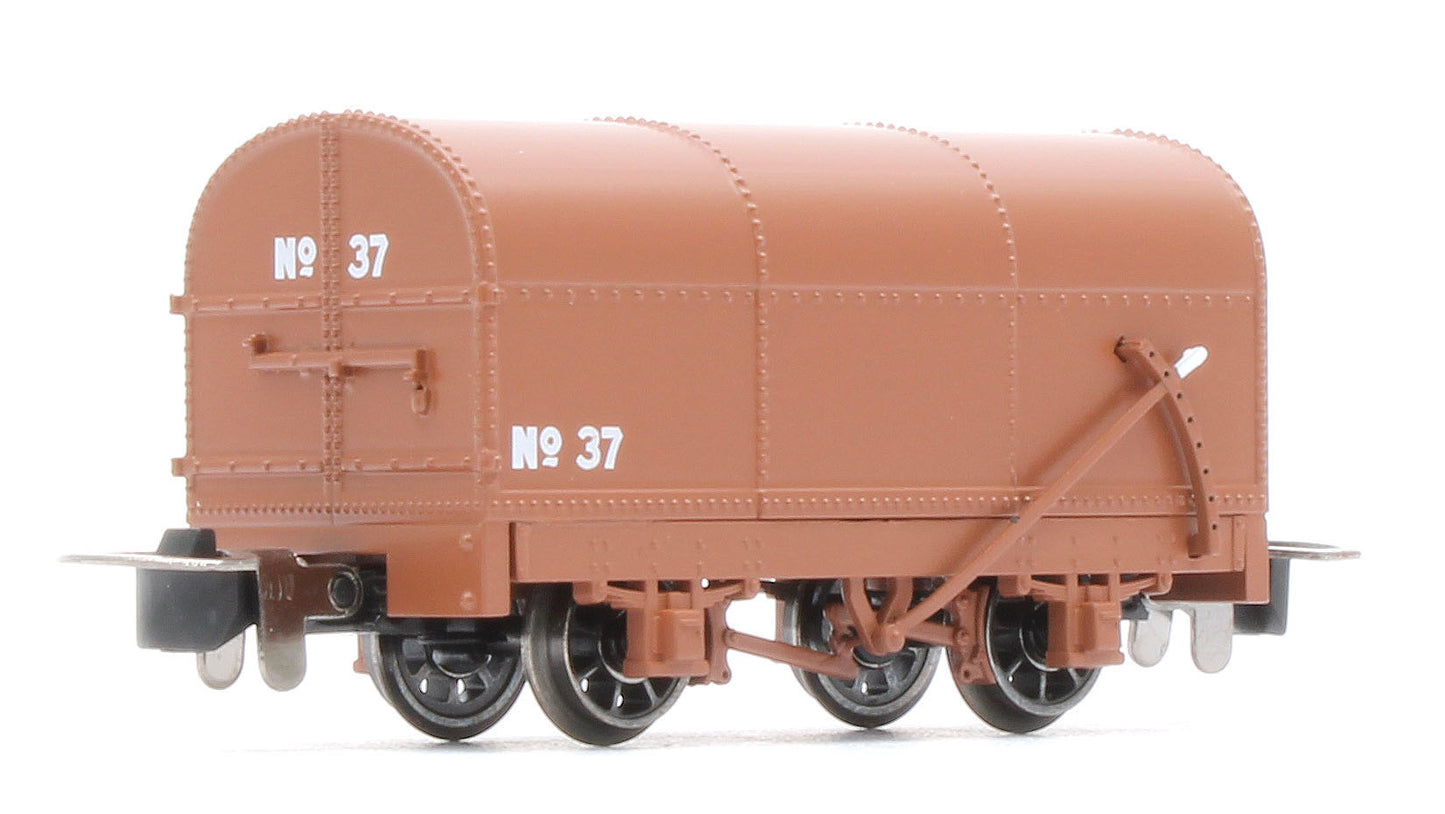 990204 Gunpowder Van - Plain Rusty Brown No.37