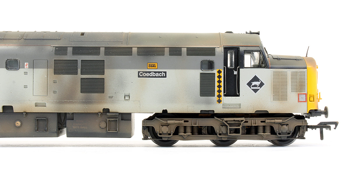 Pre-Owned Class 37/5 37698 Coal Sector 'Coedbach' Diesel Locomotive - Custom Weathered