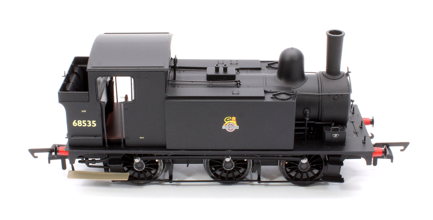 BR Class J67 'Buckjumper' BR Black Early Emblem 0-6-0 Tank Locomotive No.68535 (DCC Sound)