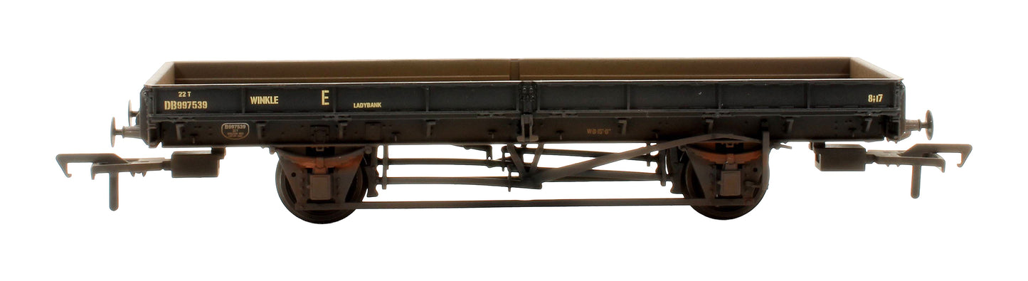 Pre-Owned 38-852Z BR Winkle Wagon Engineers Dept Black 'DB9975397' - Custom Weathered