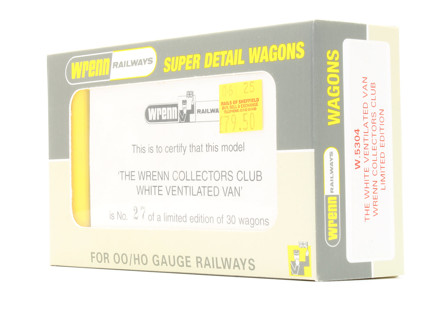 Pre-Owned The White Ventilated Van 'WCC' - Limited Edition