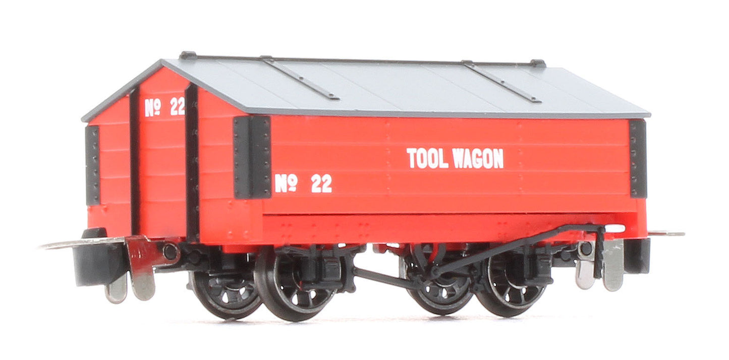 990406 Peaked Roof Van - Tool Wagon No.22