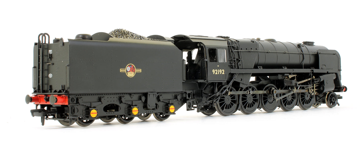 Pre-Owned 32-851 9F 2-10-0 Standard 92192 Double Chimney BR Black Late Crest Steam Locomotive