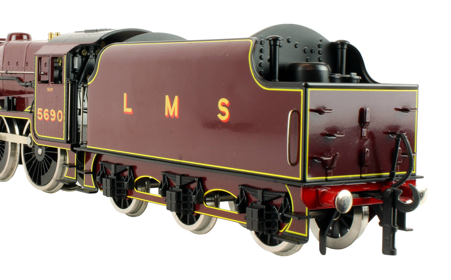 Pre-Owned E18C2 LMS Maroon Jubilee Class 4-6-0 Tender 5690 'Leander' Steam Locomotive
