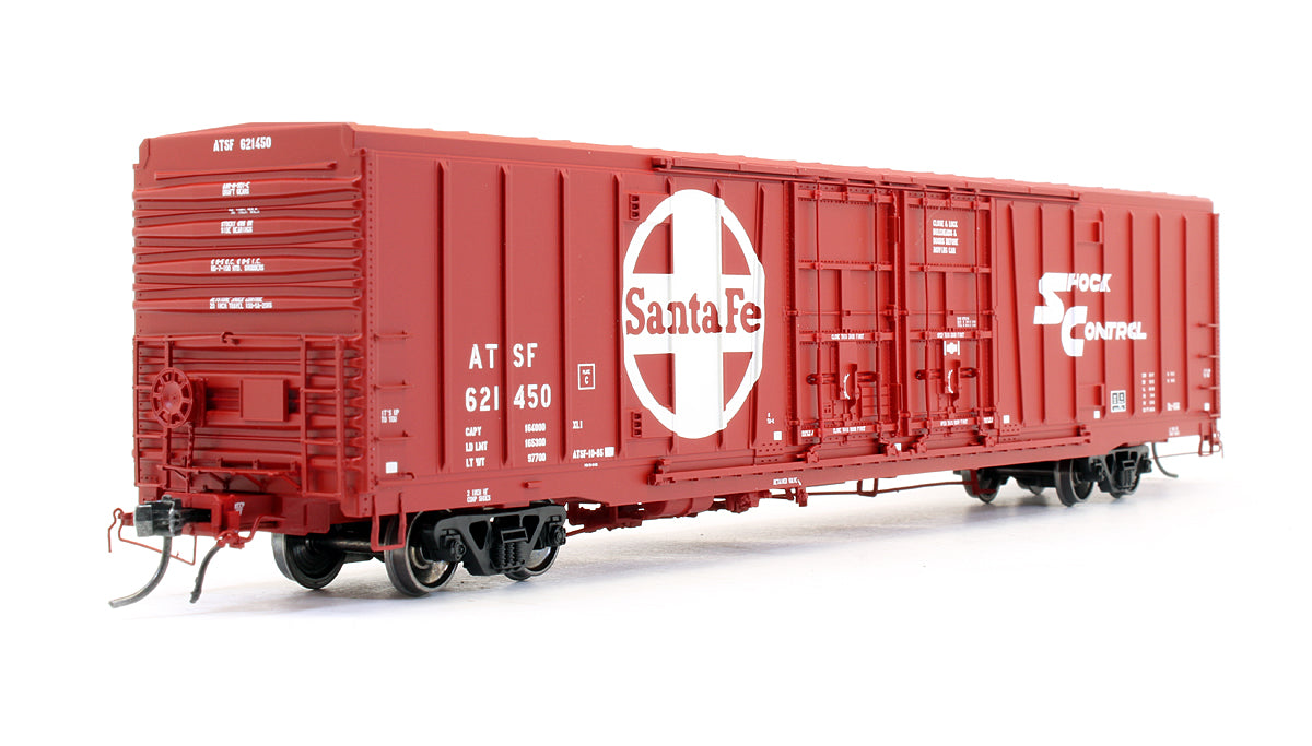 Pre-Owned 60' Beer Car ATSF 'Shock Control' - Road #621450