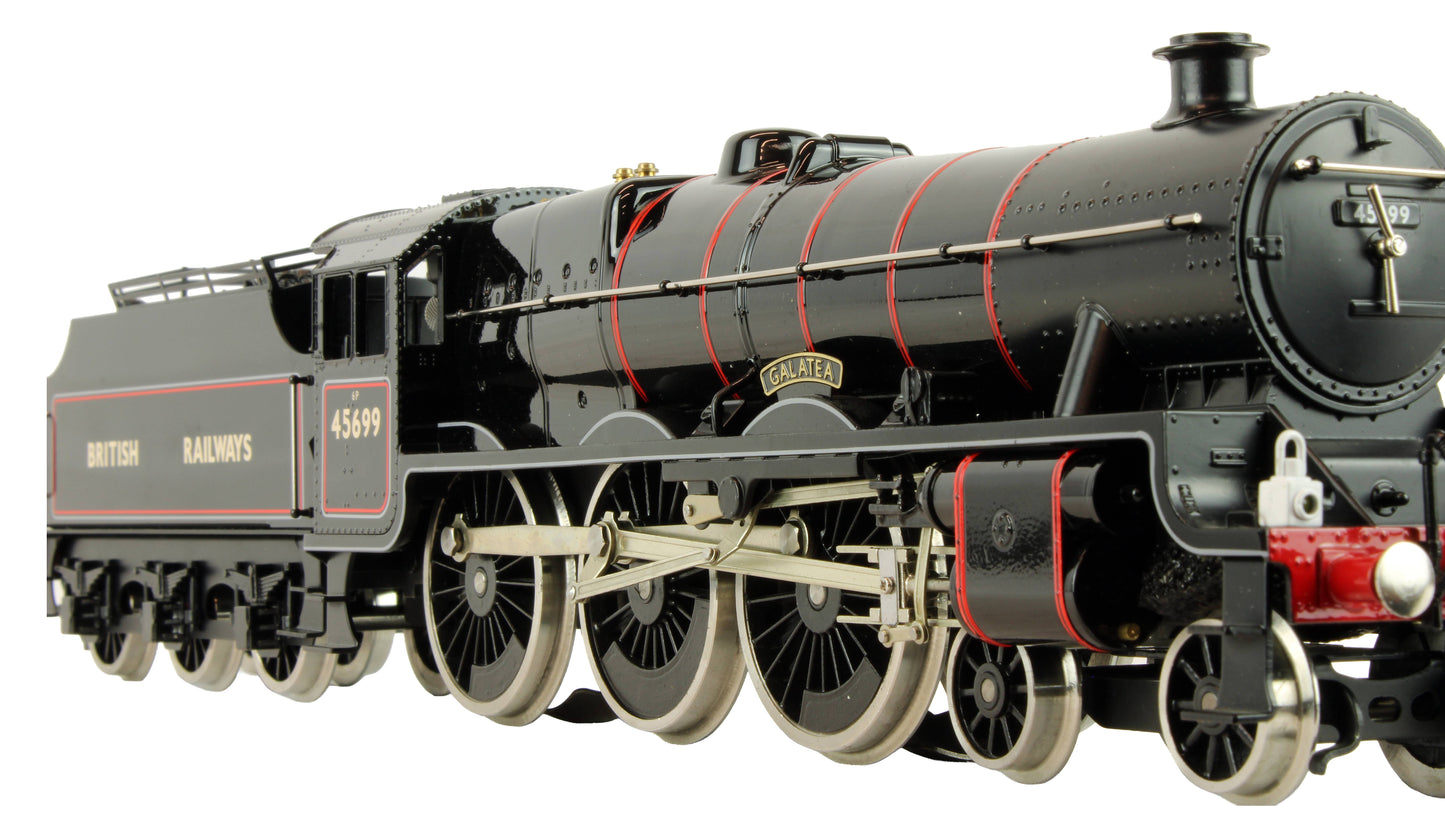 Pre-Owned 43140 BR Gloss Black Jubilee Class 4-6-0 Tender 45699 'Galatea' Steam Locomotive