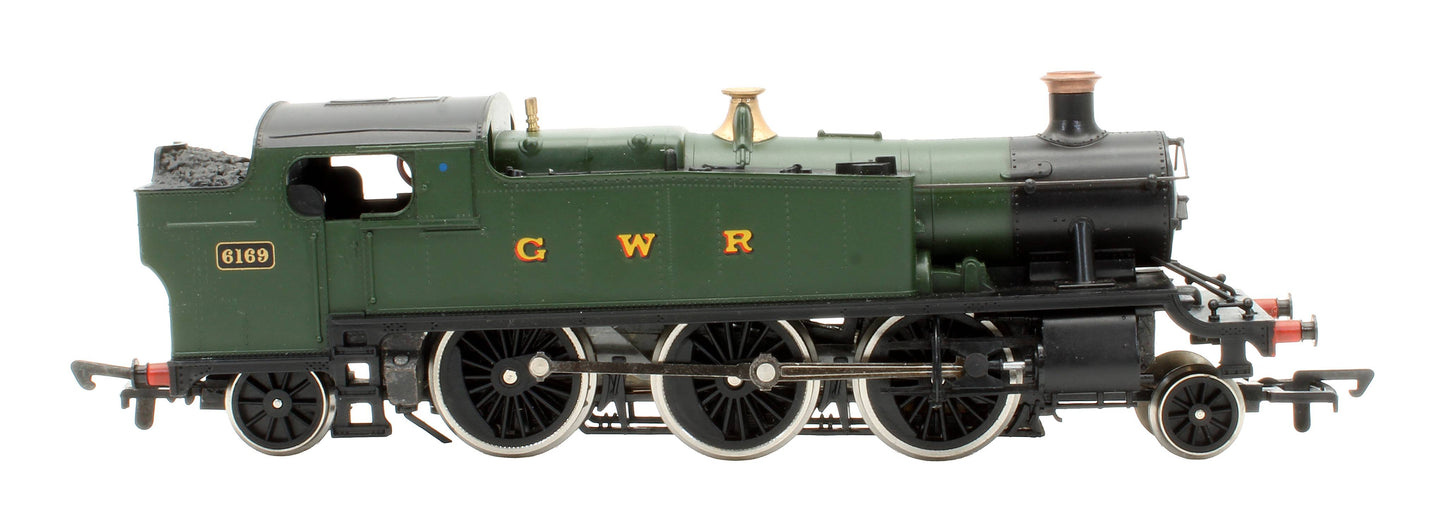 Pre-Owned 937083 GWR Green 6100 Class 2-6-2 Prairie Tank '6169' Steam LocomotiveA