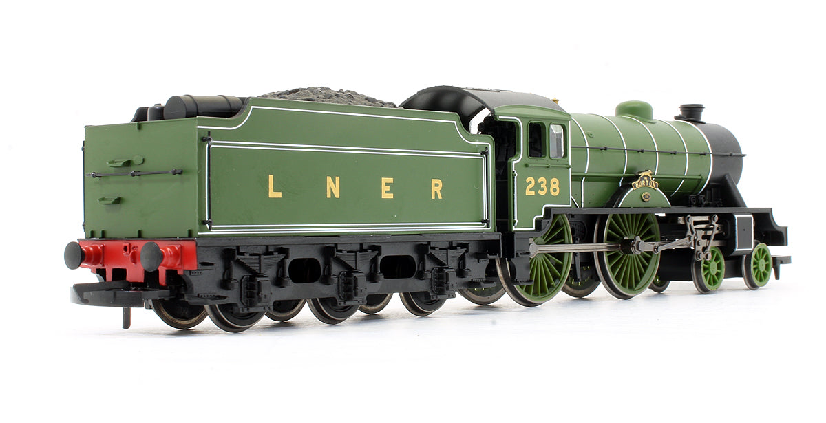 Pre-Owned RailRoad LNER 4-4-0 D49/1 Hunt Class 'The Burton' 238 Steam Locomotive (DCC Fitted)