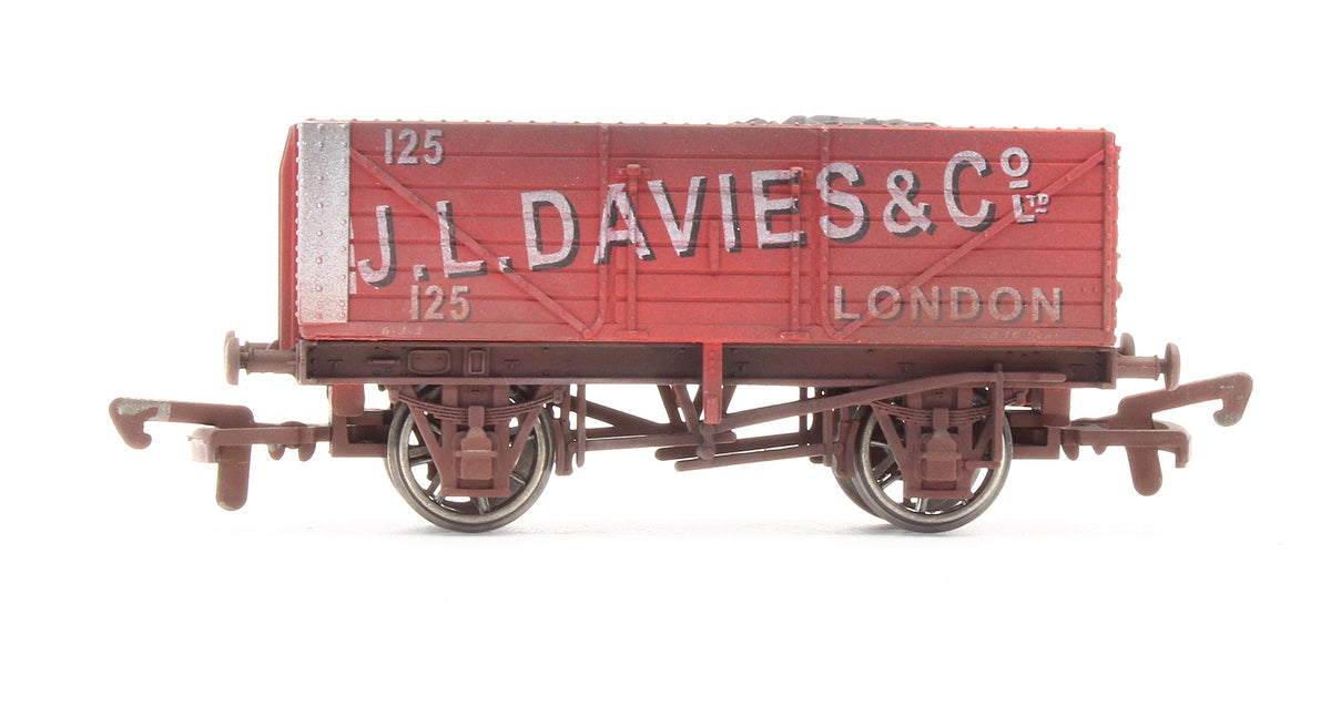Pre-Owned 'J.L. Davies & Co' 7 Plank Wagon No.125 - Weathered - Limited Edition