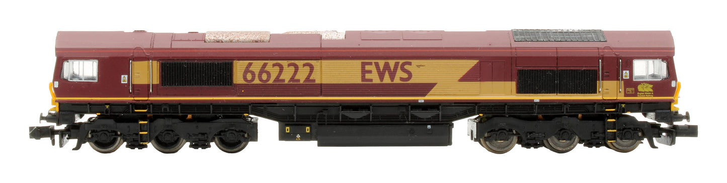 Pre-Owned ND-109 EWS Maroon Class 66 66225 Diesel Locomotive