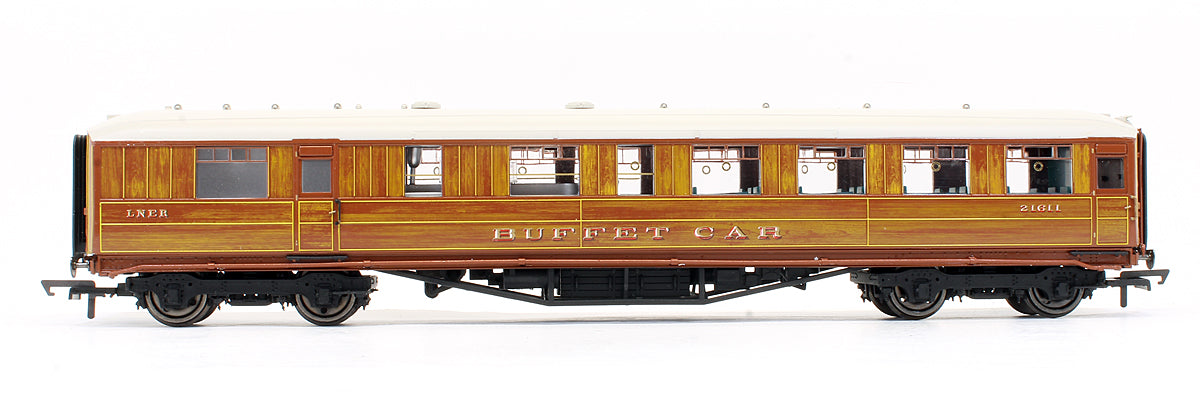 Pre-Owned R4829 LNER 6ft 6in Corridor Buffet Coach '21611'