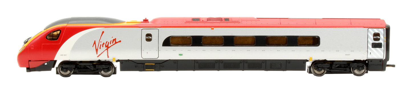 Pre-Owned 2004 Virgin Trains 5 Car Class 390 Pendolino 390001 'Virgin Pioneer'