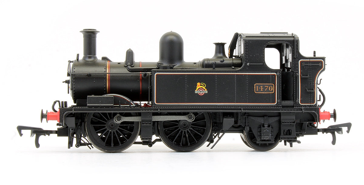 Pre-Owned H1409 Class 14XX 0-4-2 1470 BR Lined Black Early Emblem Steam Locomotive