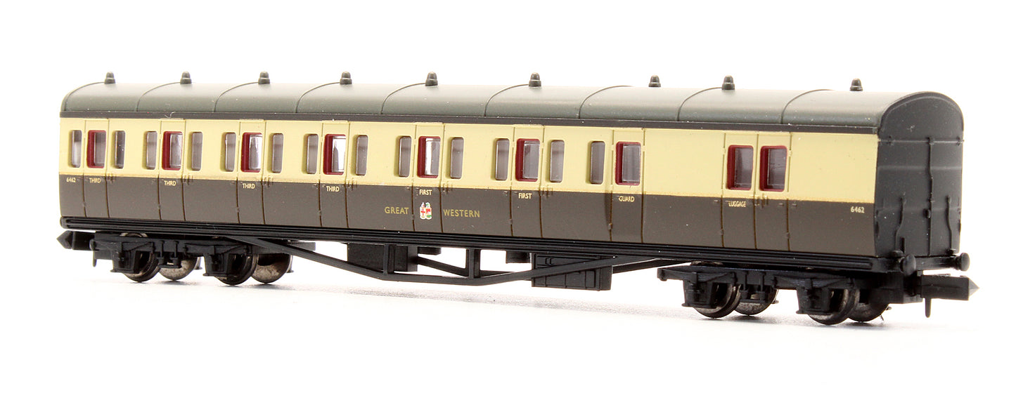 Pre-Owned 2P-003-009 B Set Coach Twin Pack Great Crest Western Chocolate & Cream
