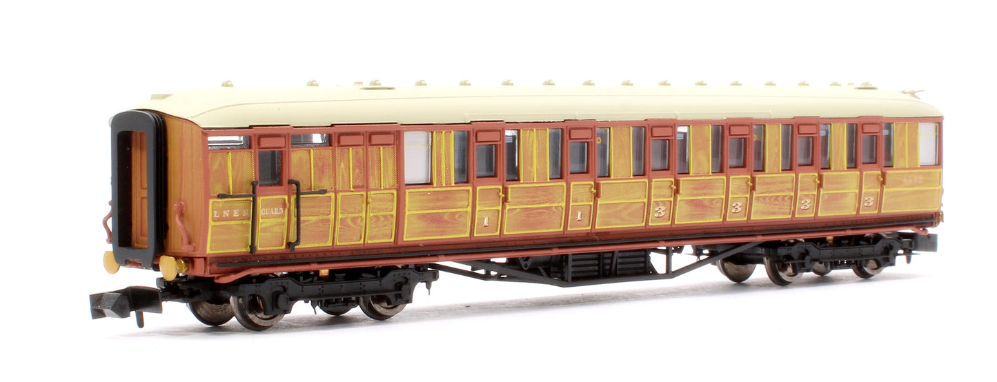 Pre-Owned LNER Teak Gresley Brake Coach No.5542